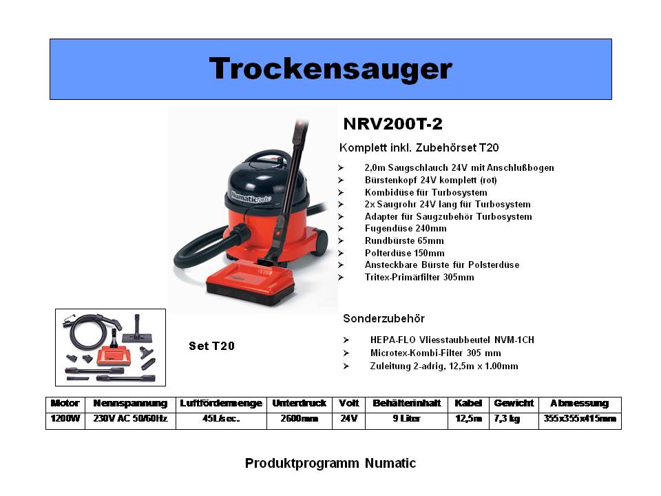 Trockensauger